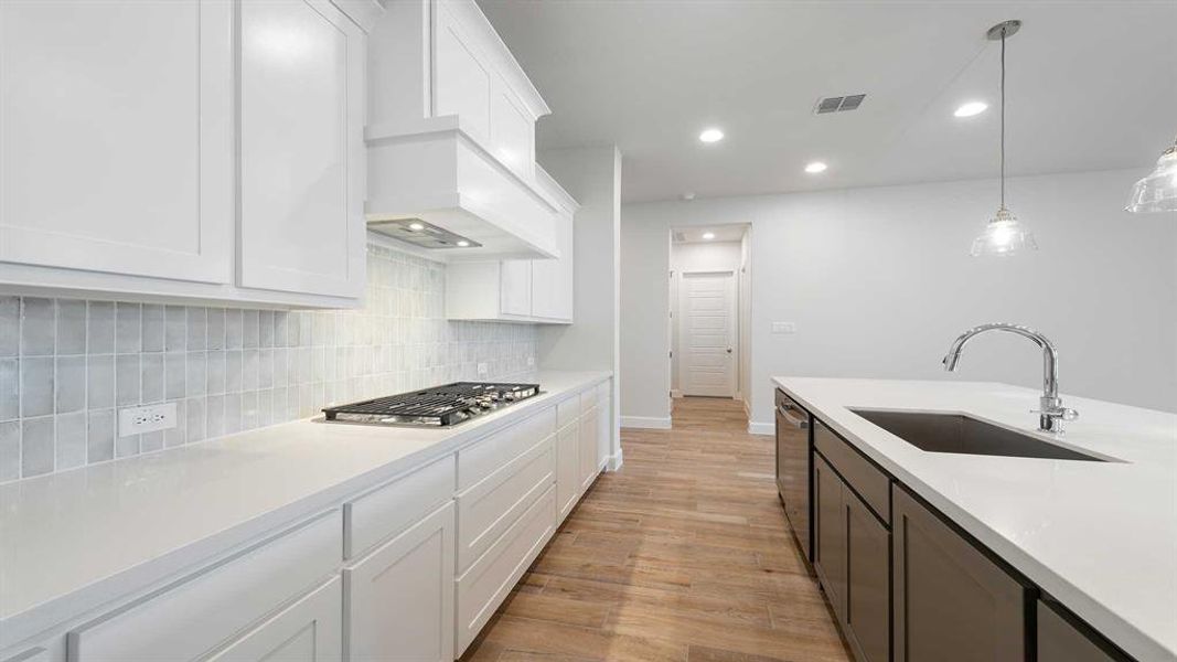 Furnished interior view inside a new home in Walsh Ranch 55', Fort Worth (Image 11).