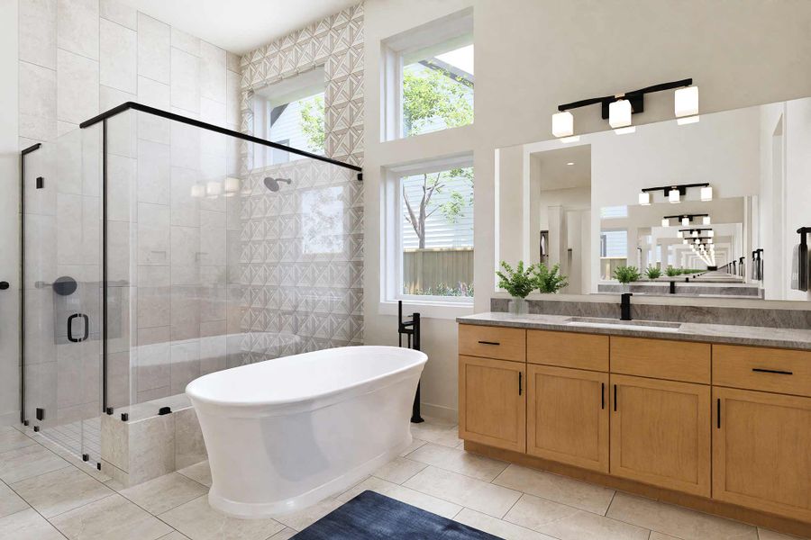 The Baltimore - Owner's Bath The Baltimore - Owner's Bath