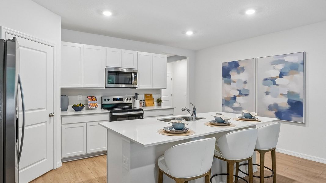 Furnished interior view inside a new home in Brookside, Ruskin (Image 17).