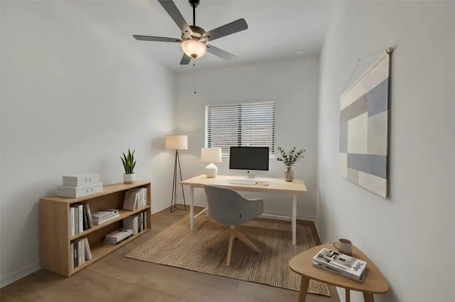 Virtually staged to give you the visual you need to see furniture placement and how the home can live.