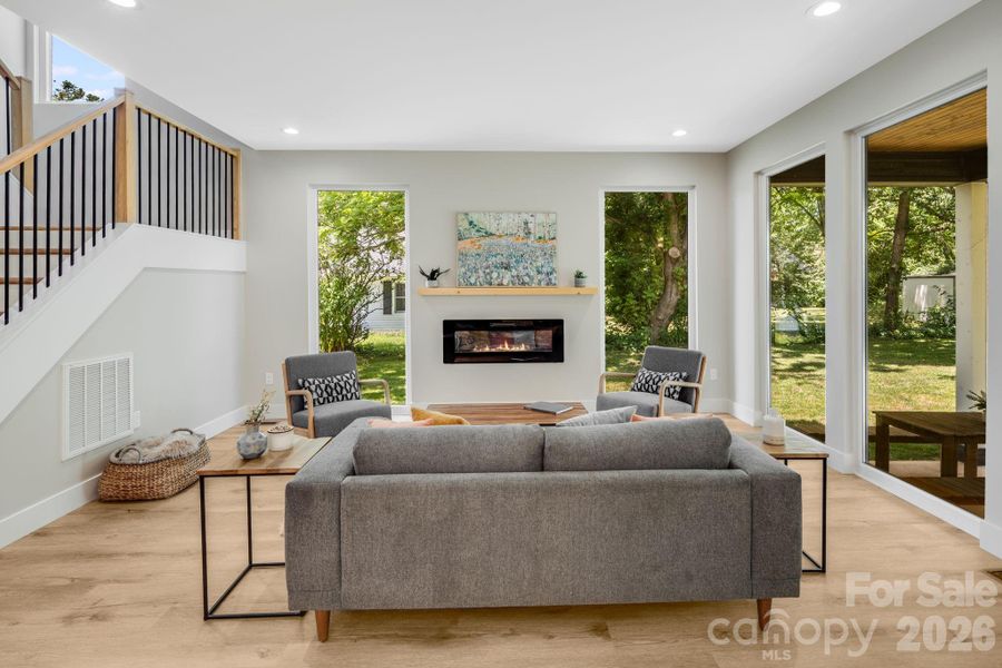 Furnished interior view inside a new home in , Black Mountain (Image 12). Furnished interior view inside a new home in , Black Mountain (Image 12).
