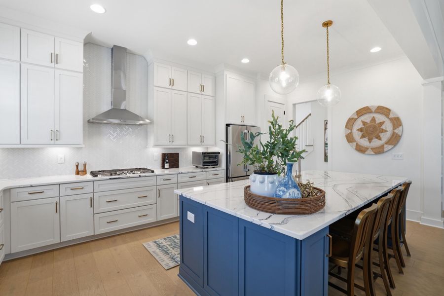 Furnished interior view inside a new home in , Johns Island (Image 11).