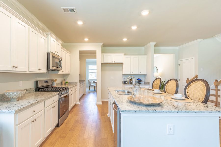 Furnished interior view inside a new home in Mallard Crossing, Summerville (Image 23).