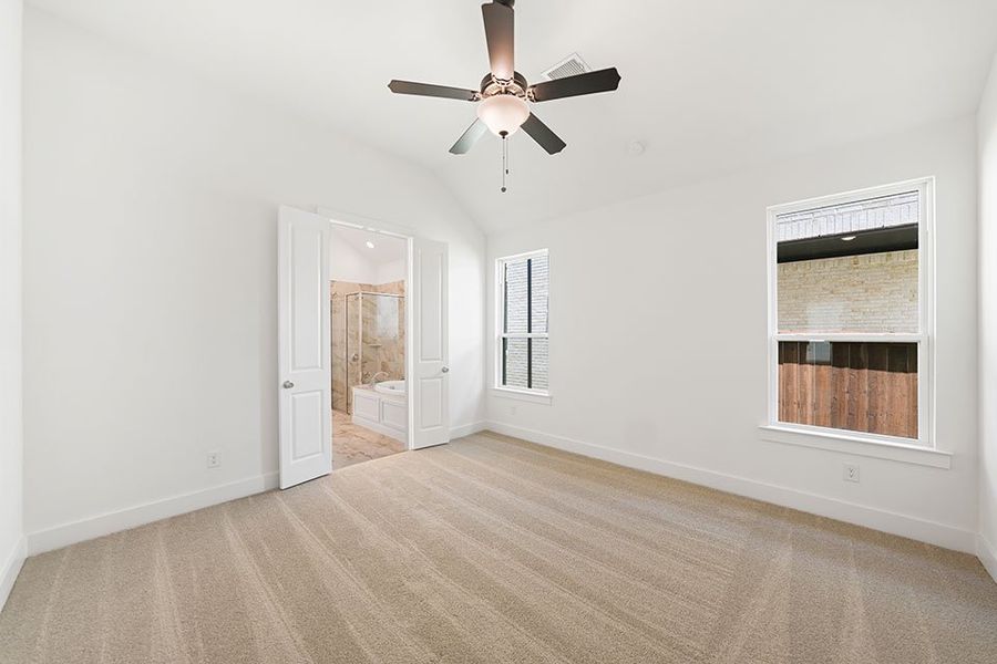 Spacious, unfurnished interior of a new home in Cottages of Celina, Celina (Image 26). Spacious, unfurnished interior of a new home in Cottages of Celina, Celina (Image 26).
