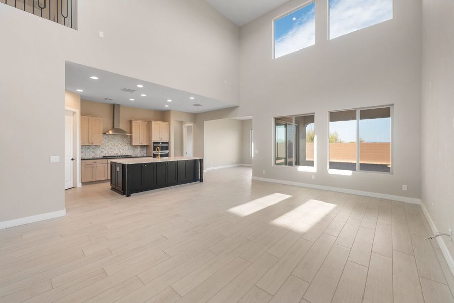 Spacious, unfurnished interior of a new home in Legado West, Queen Creek (Image 26).