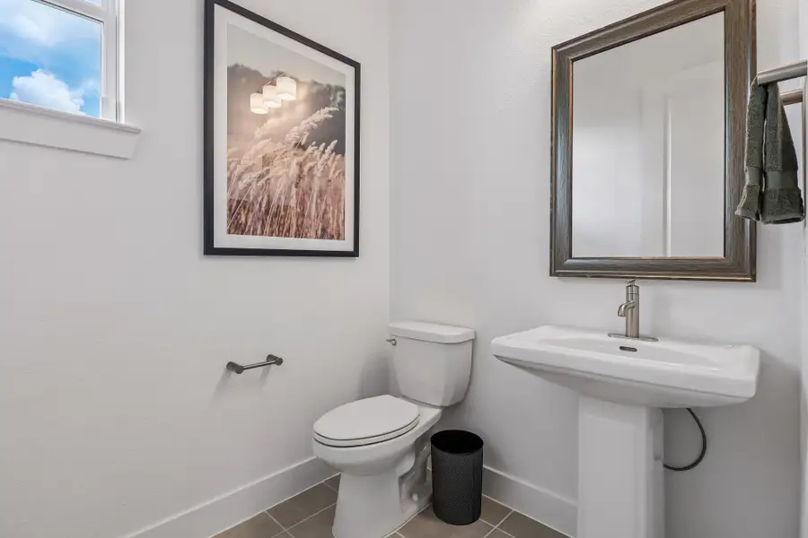 Representative furnished interior of a home built from the Sullivan by Taylor Morrison in Ryehill, Rosenberg (Image 37).