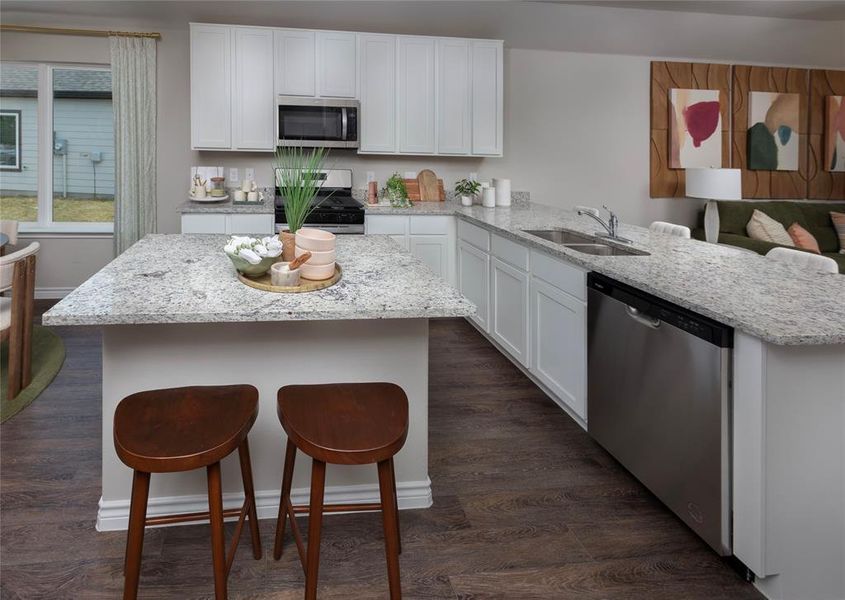 Furnished interior view inside a new home in Deer Creek, Fort Worth (Image 11). Furnished interior view inside a new home in Deer Creek, Fort Worth (Image 11).