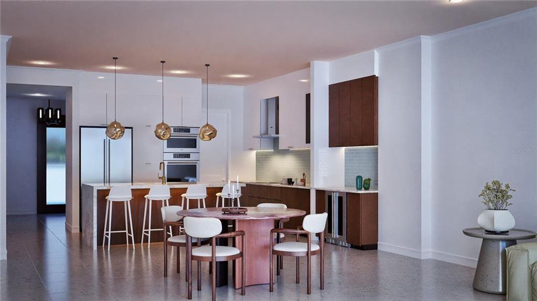 Furnished interior view inside a new home in , Clearwater (Image 7). Furnished interior view inside a new home in , Clearwater (Image 7).