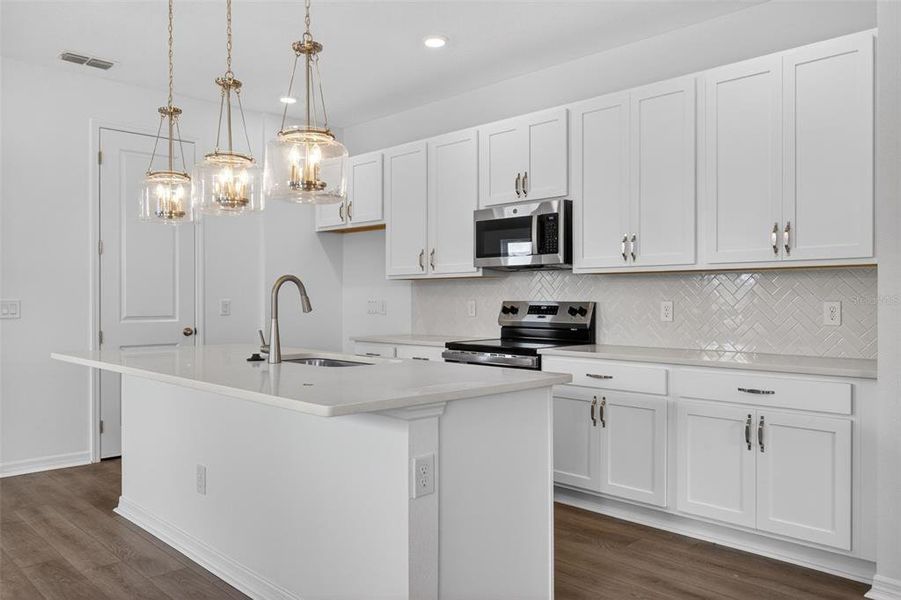 Furnished interior view inside a new home in Sunbrooke, St. Cloud (Image 5).