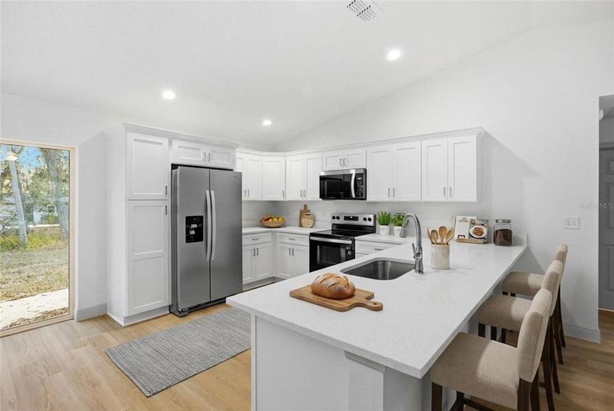 Furnished interior view inside a new home in , Summerfield (Image 8).