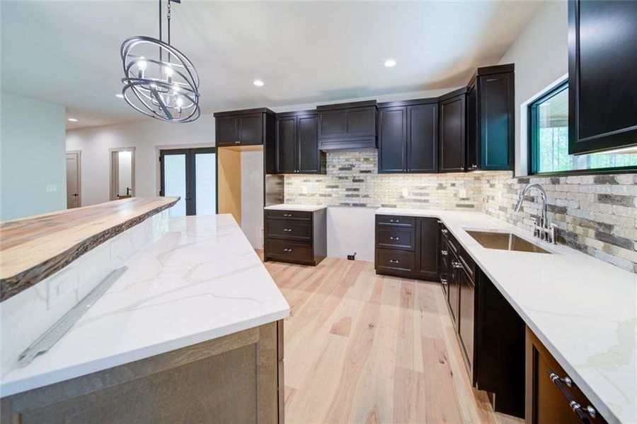 Furnished interior view inside a new home in , Dawsonville (Image 14).