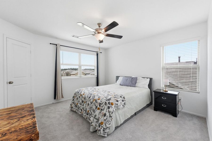 Furnished interior view inside a new home in Pinewood at Grand Texas, New Caney (Image 10).