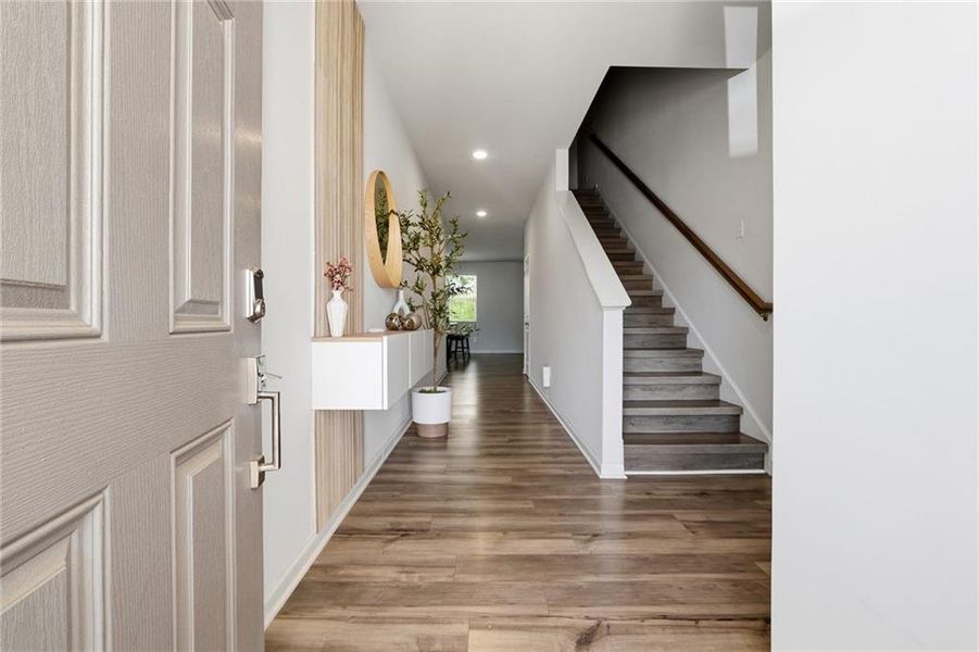 Furnished interior view inside a new home in , Lawrenceville (Image 4).