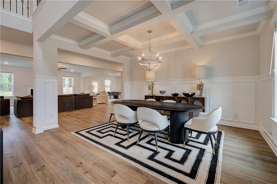 Furnished interior view inside a new home in Westwind Estates, Hampton (Image 8). Furnished interior view inside a new home in Westwind Estates, Hampton (Image 8).