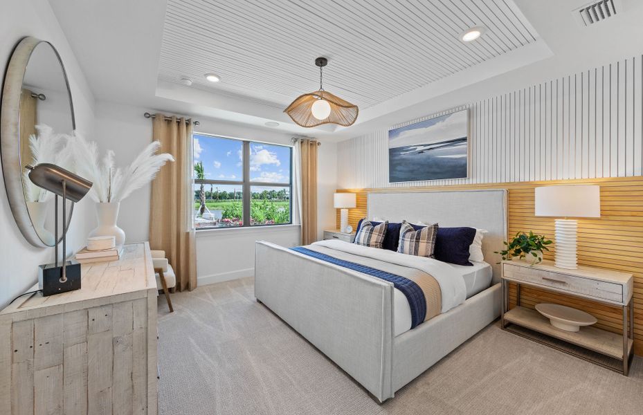 Representative furnished interior of a home built from the Prosperity by Pulte Homes in Legacy Groves, Nokomis (Image 11).