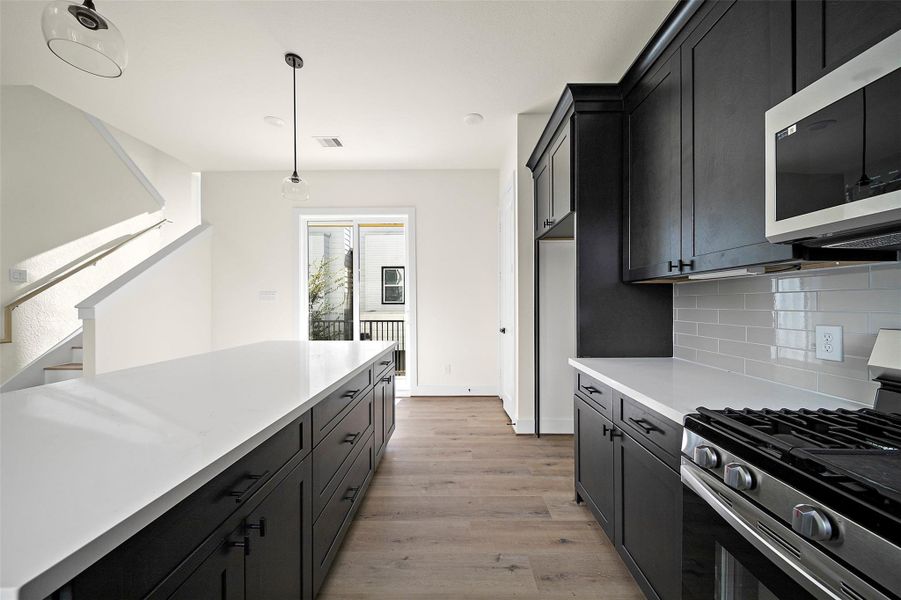 Furnished interior view inside a new home in , Houston (Image 6).