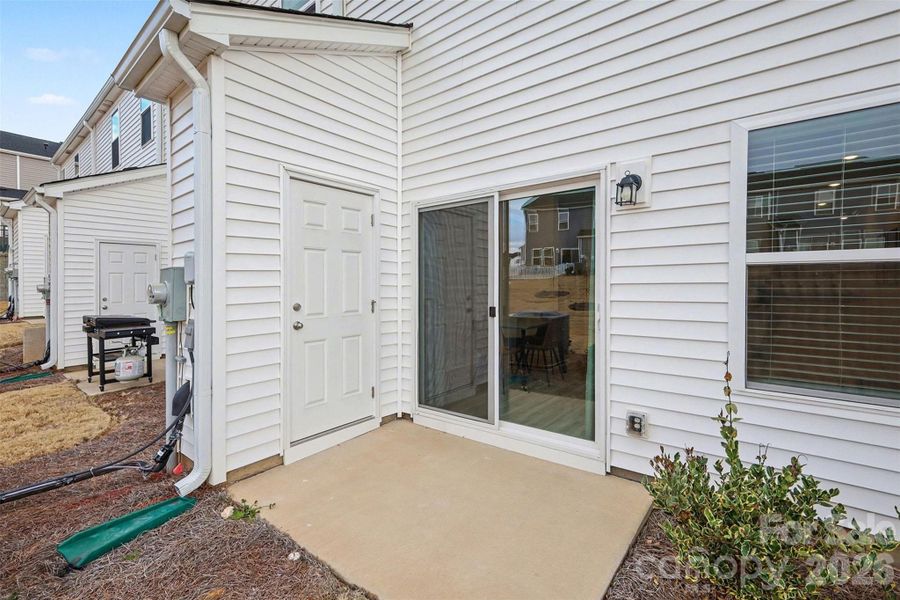 Exterior details and patio area of a home in , Concord (Image 23). Exterior details and patio area of a home in , Concord (Image 23).