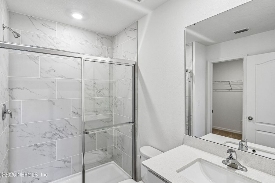 Furnished interior view inside a new home in , Jacksonville (Image 10).