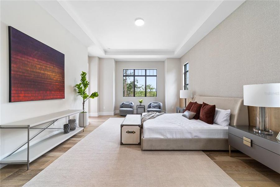 Furnished interior view inside a new home in Bella Collina, Montverde (Image 39). Furnished interior view inside a new home in Bella Collina, Montverde (Image 39).