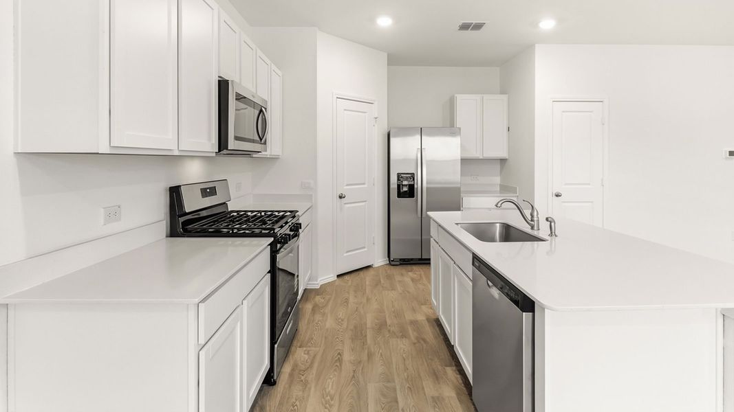Furnished interior view inside a new home in Durango, Mustang Ridge (Image 6).