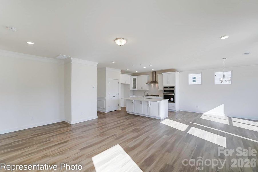 Spacious, unfurnished interior of a new home in Enclave at Riverdale, Huntersville (Image 16).