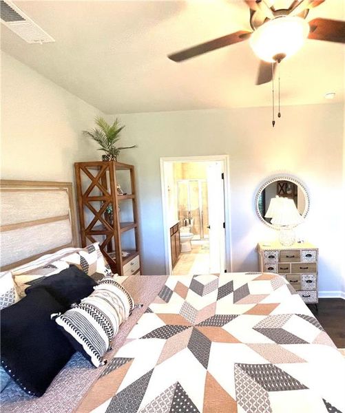 Furnished interior view inside a new home in , Hoschton (Image 50).