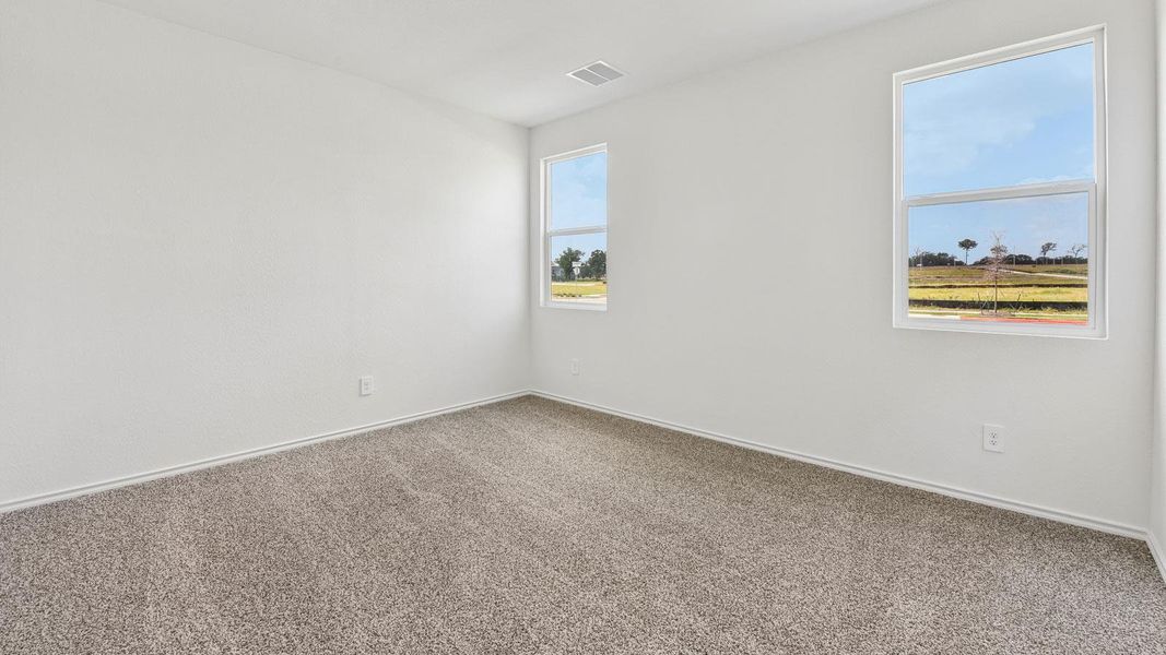 Spacious, unfurnished interior of a new home in Valverde, Bastrop (Image 23). Spacious, unfurnished interior of a new home in Valverde, Bastrop (Image 23).