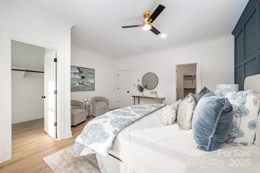 Furnished interior view inside a new home in , Charlotte (Image 15).