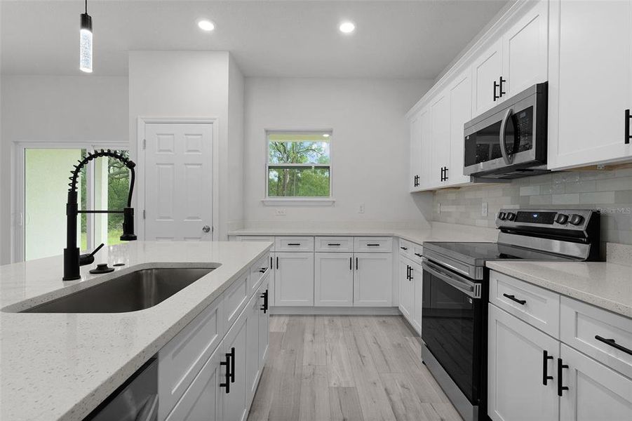 Furnished interior view inside a new home in , Citrus Springs (Image 8).