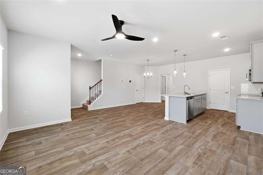 Spacious, unfurnished interior of a new home in Parkway James, Snellville (Image 24). Spacious, unfurnished interior of a new home in Parkway James, Snellville (Image 24).