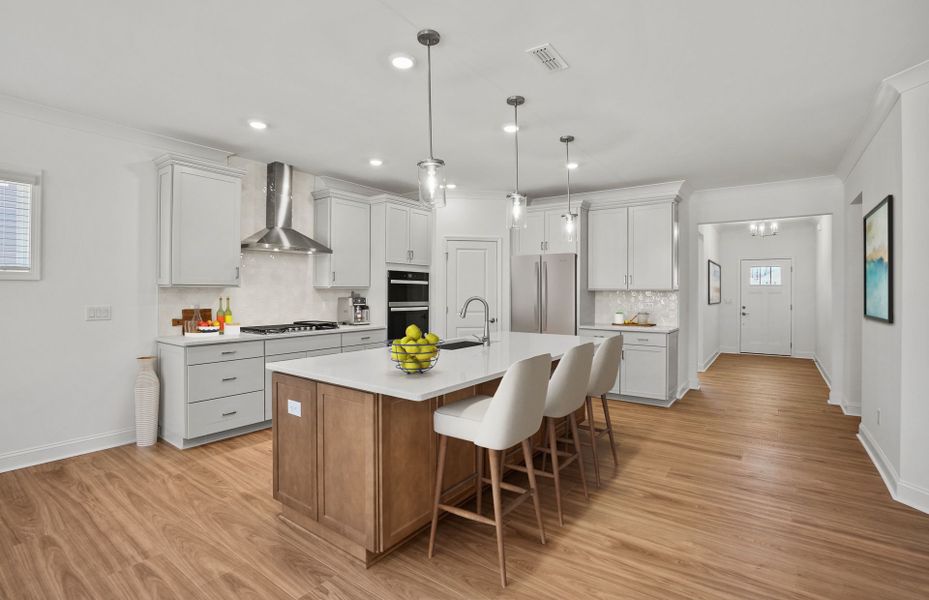 Furnished interior view inside a new home in Kinsdale, Lancaster (Image 9).
