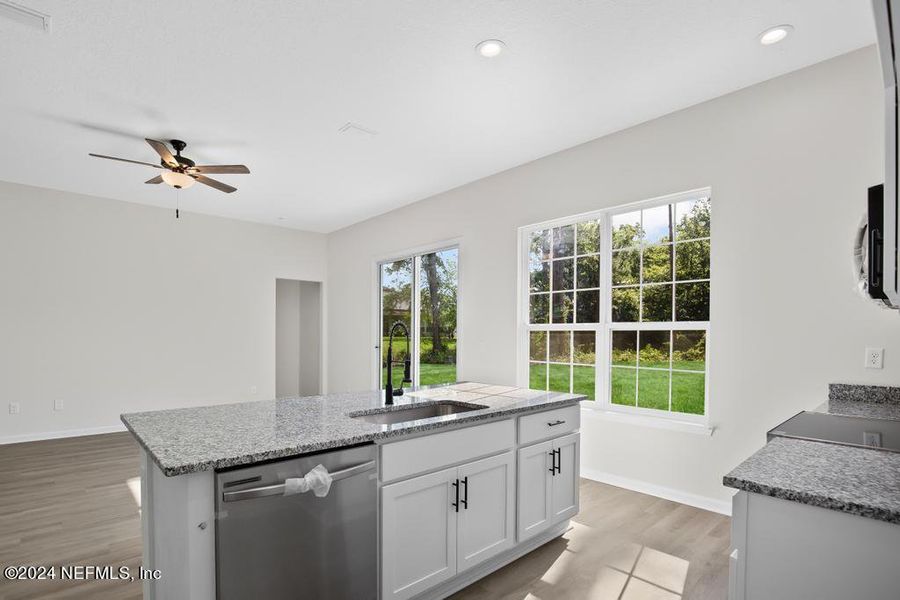 Furnished interior view inside a new home in , Jacksonville (Image 11).