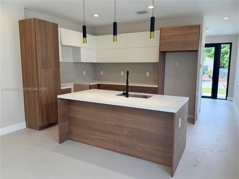 Furnished interior view inside a new home in , Miami (Image 13). Furnished interior view inside a new home in , Miami (Image 13).