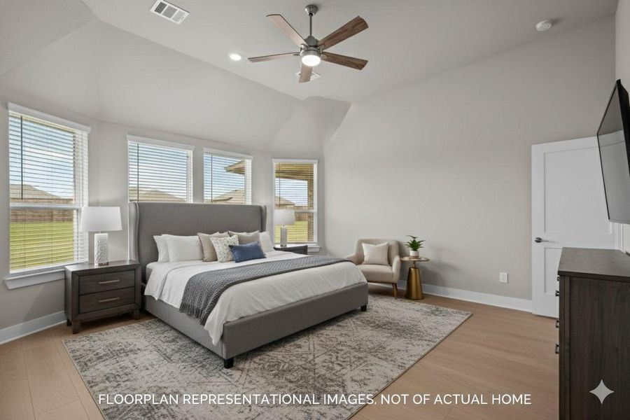 Furnished interior view inside a new home in Miller's Pond, Rosenberg (Image 12).