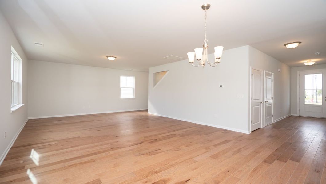 Representative unfurnished interior of a home built from the GLYNN by D.R. Horton in Waterbridge, Myrtle Beach (Image 20). Representative unfurnished interior of a home built from the GLYNN by D.R. Horton in Waterbridge, Myrtle Beach (Image 20).