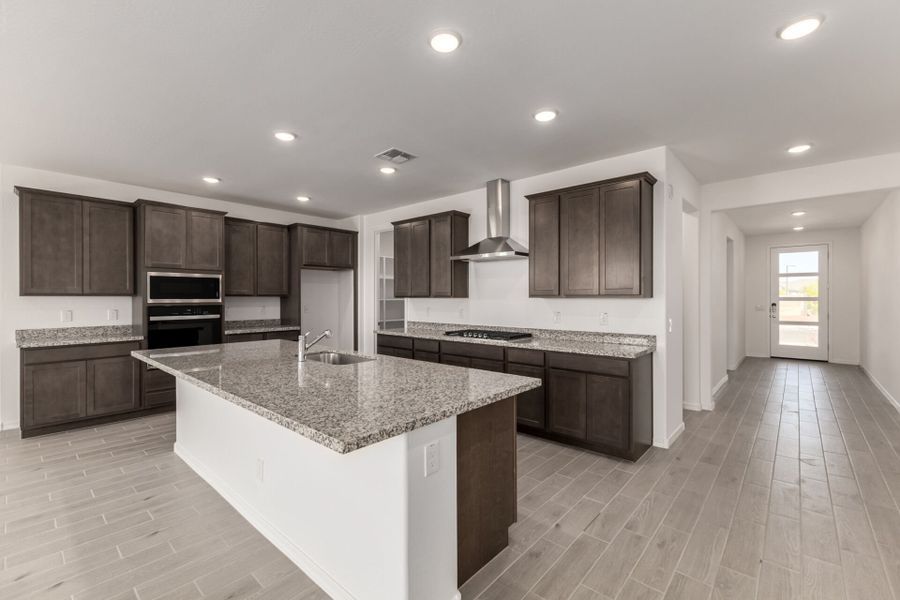 Furnished interior view inside a new home in Las Ventanas, Goodyear (Image 3).