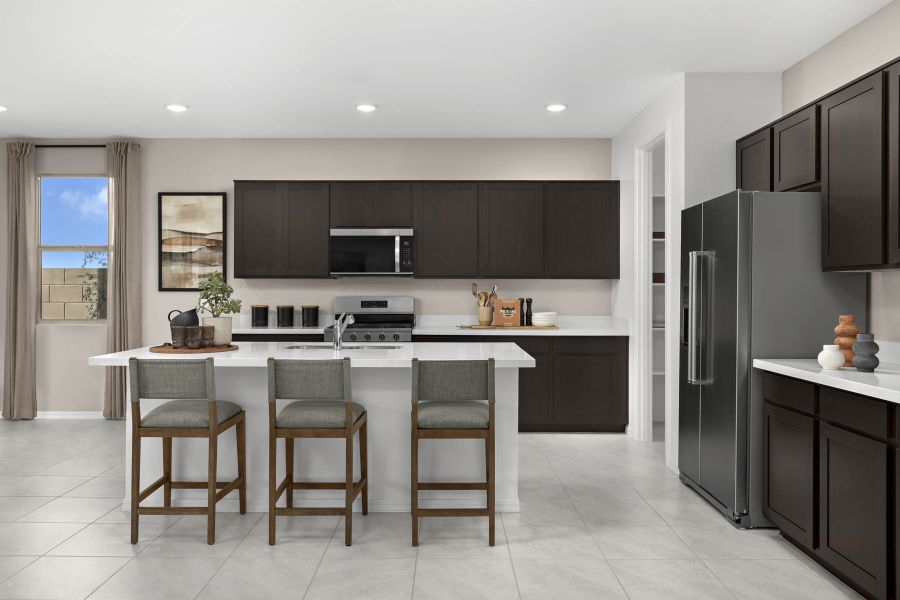 Representative furnished interior of a home built from the Toffee by Mattamy Homes in Baker Farms, Phoenix (Image 9).
