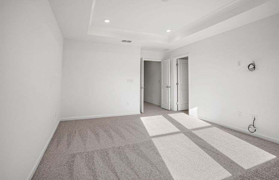 Spacious, unfurnished interior of a new home in Galloway Towns, Charlotte (Image 20). Spacious, unfurnished interior of a new home in Galloway Towns, Charlotte (Image 20).