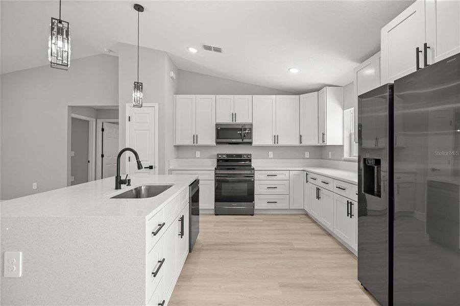 Furnished interior view inside a new home in , Ocala (Image 8).