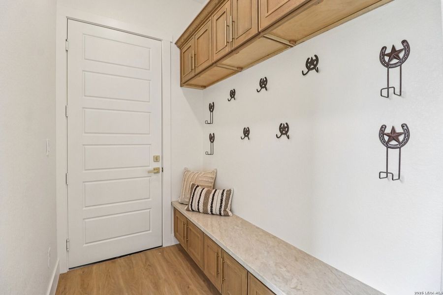 Furnished interior view inside a new home in , Fischer (Image 12).