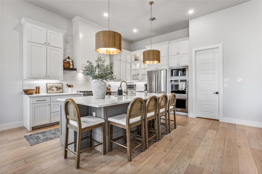 Furnished interior view inside a new home in Lakewood at Brookhollow – 60′, Prosper (Image 13).