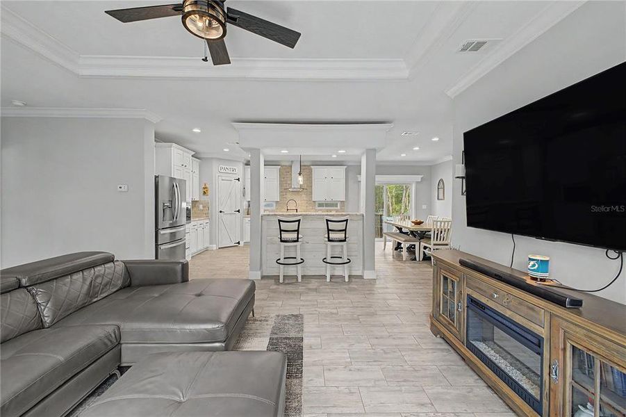 Furnished interior view inside a new home in , Weeki Wachee (Image 47). Furnished interior view inside a new home in , Weeki Wachee (Image 47).