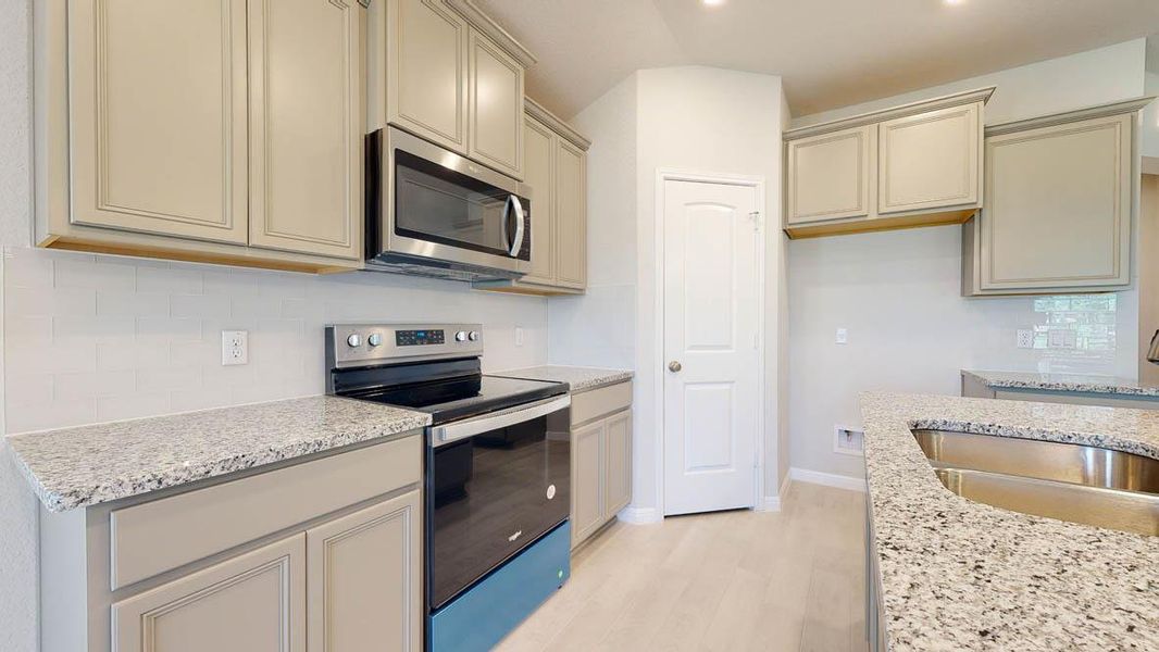 Furnished interior view inside a new home in Creekfall, Burnet (Image 4). Furnished interior view inside a new home in Creekfall, Burnet (Image 4).