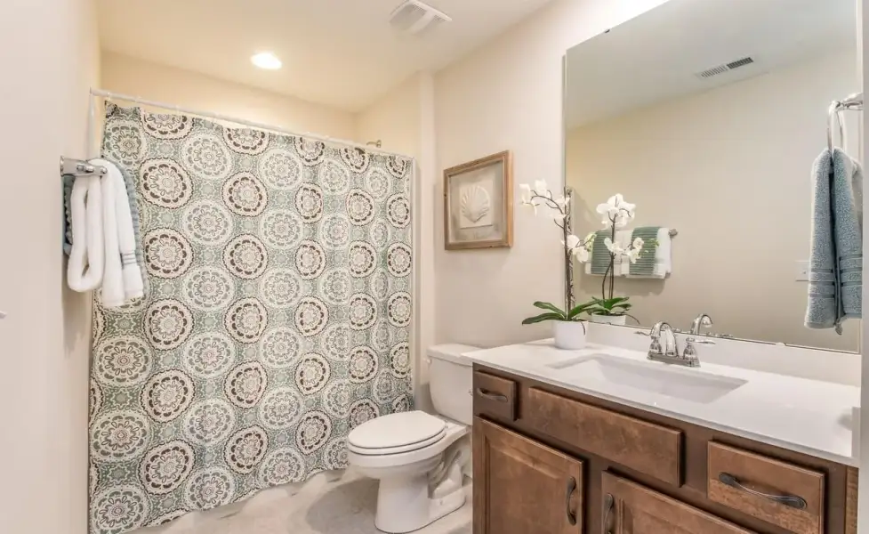 Representative furnished interior of a home built from the Muirfield by Greybrook Homes in Shepherds Trace, Clover (Image 8).