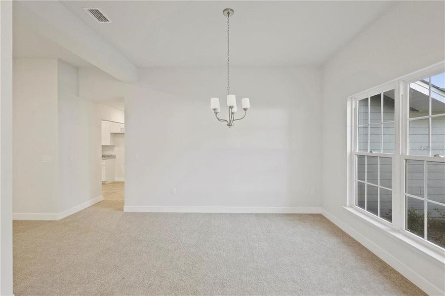 Stock photo. Home will be similar colors and material will vary.