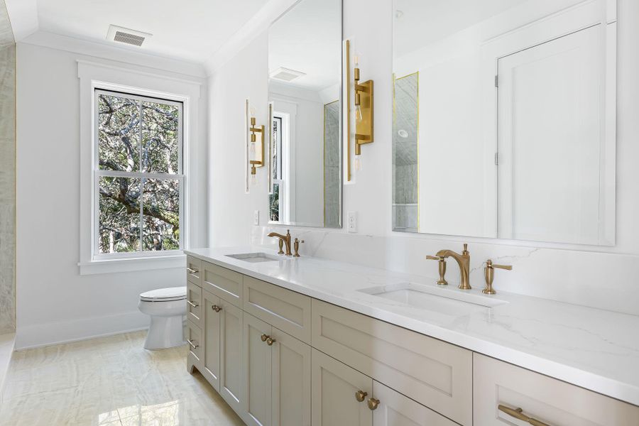 Furnished interior view inside a new home in , Johns Island (Image 9).