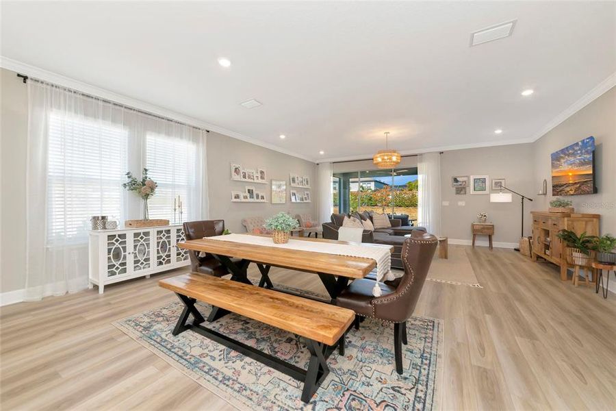 Furnished interior view inside a new home in Skye Ranch Community Group Page, Sarasota (Image 38).