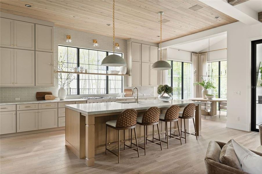 Furnished interior view inside a new home in , Orlando (Image 8).