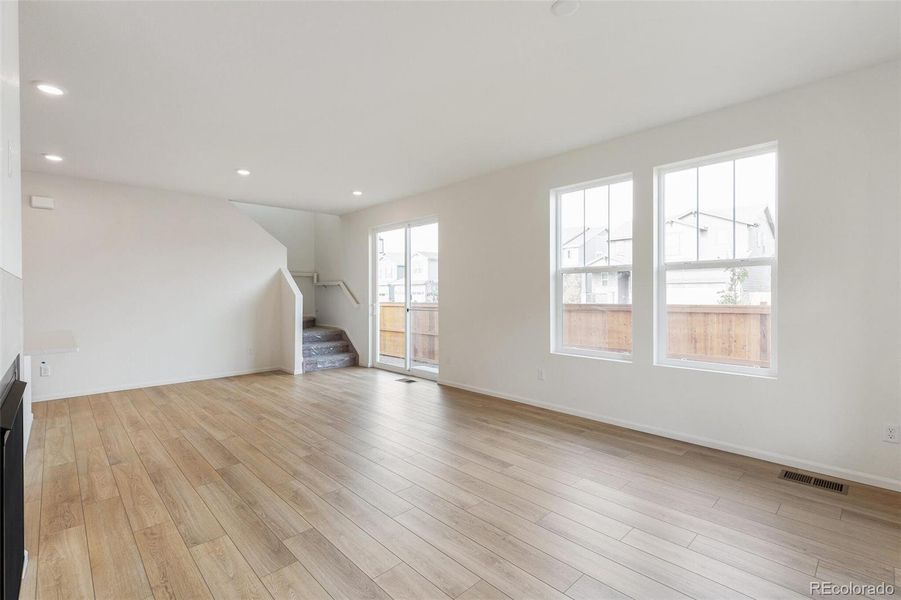 Spacious, unfurnished interior of a new home in Sky Ranch Villas, Watkins (Image 26). Spacious, unfurnished interior of a new home in Sky Ranch Villas, Watkins (Image 26).