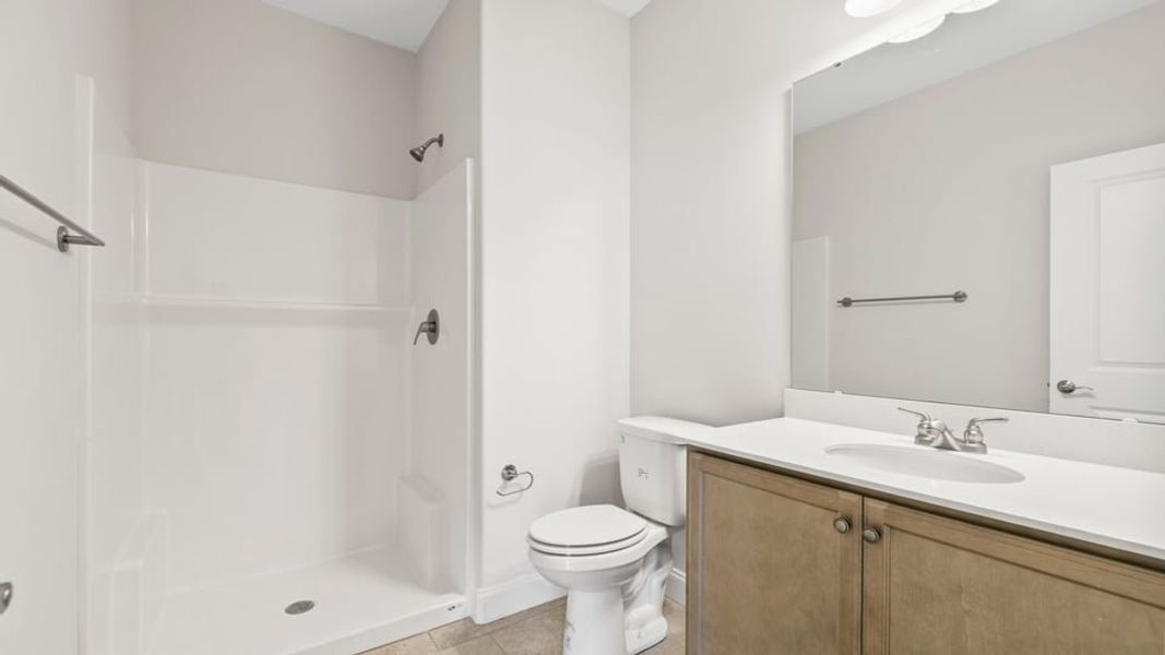 Representative furnished interior of a home built from the Crestone by D.R. Horton in Blue Ridge Trail, Fountain Inn (Image 7).
